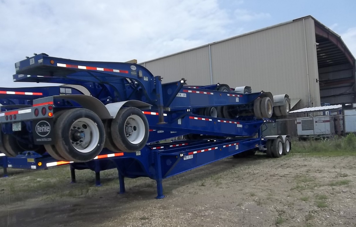 Drop Deck Tank Chassis Available