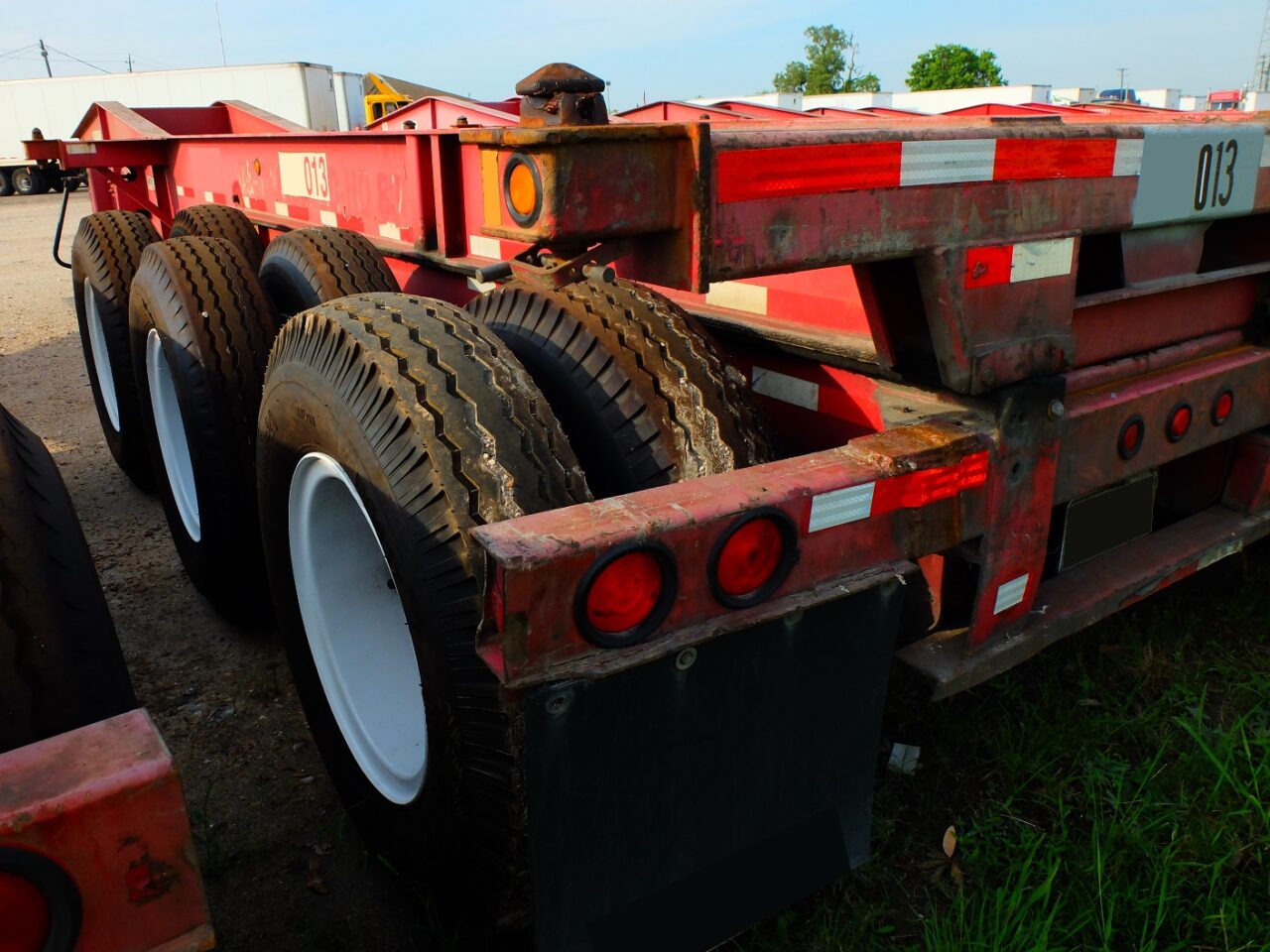 Tri Axle Container Chassis Lr Innova Industries