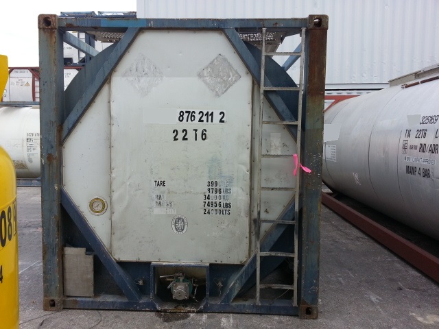 876211 (31) used iso tank