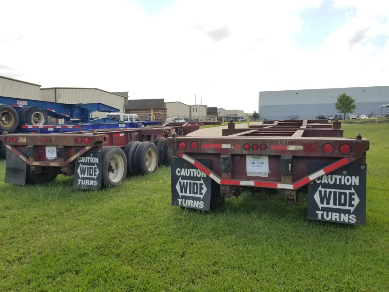 070418, 070416 2040 Tri Axle Chassis Innova Industries.