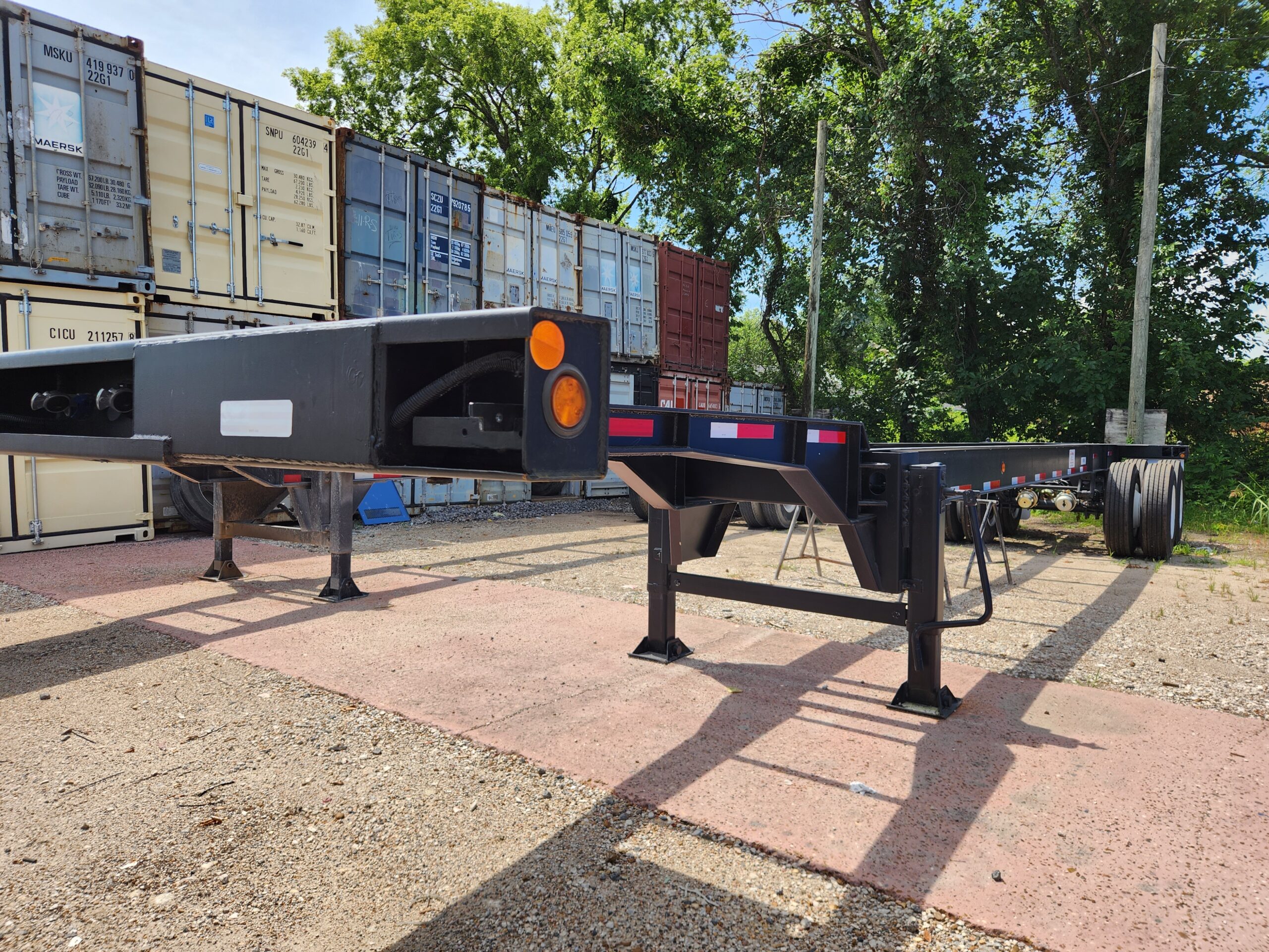 NEW 40 Ft. Tandem Container Chassis (055) | Innova Industries.