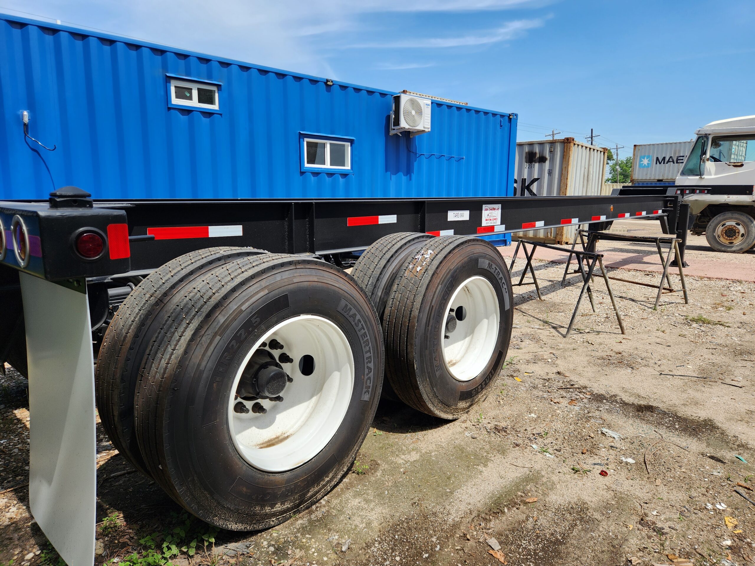 NEW 40 Ft. Tandem Container Chassis (055) | Innova Industries.