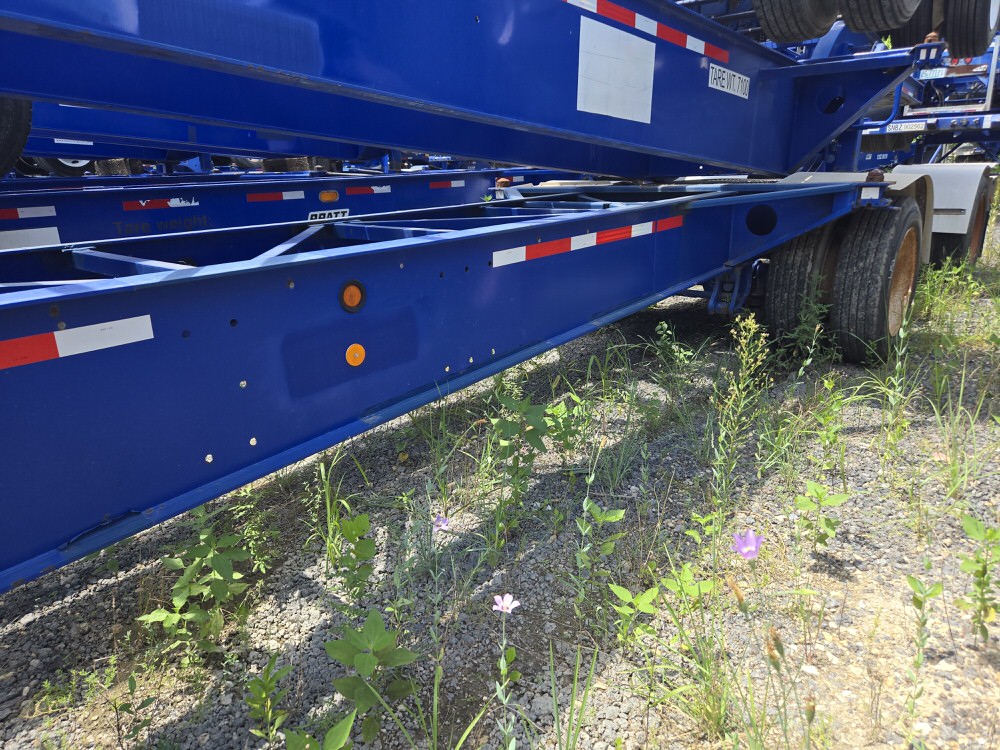 43 ft Spread Axle Tank Chassis
