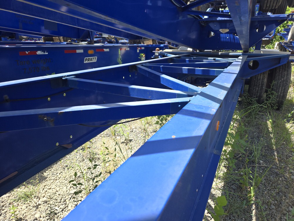 43 ft Spread Axle Tank Chassis