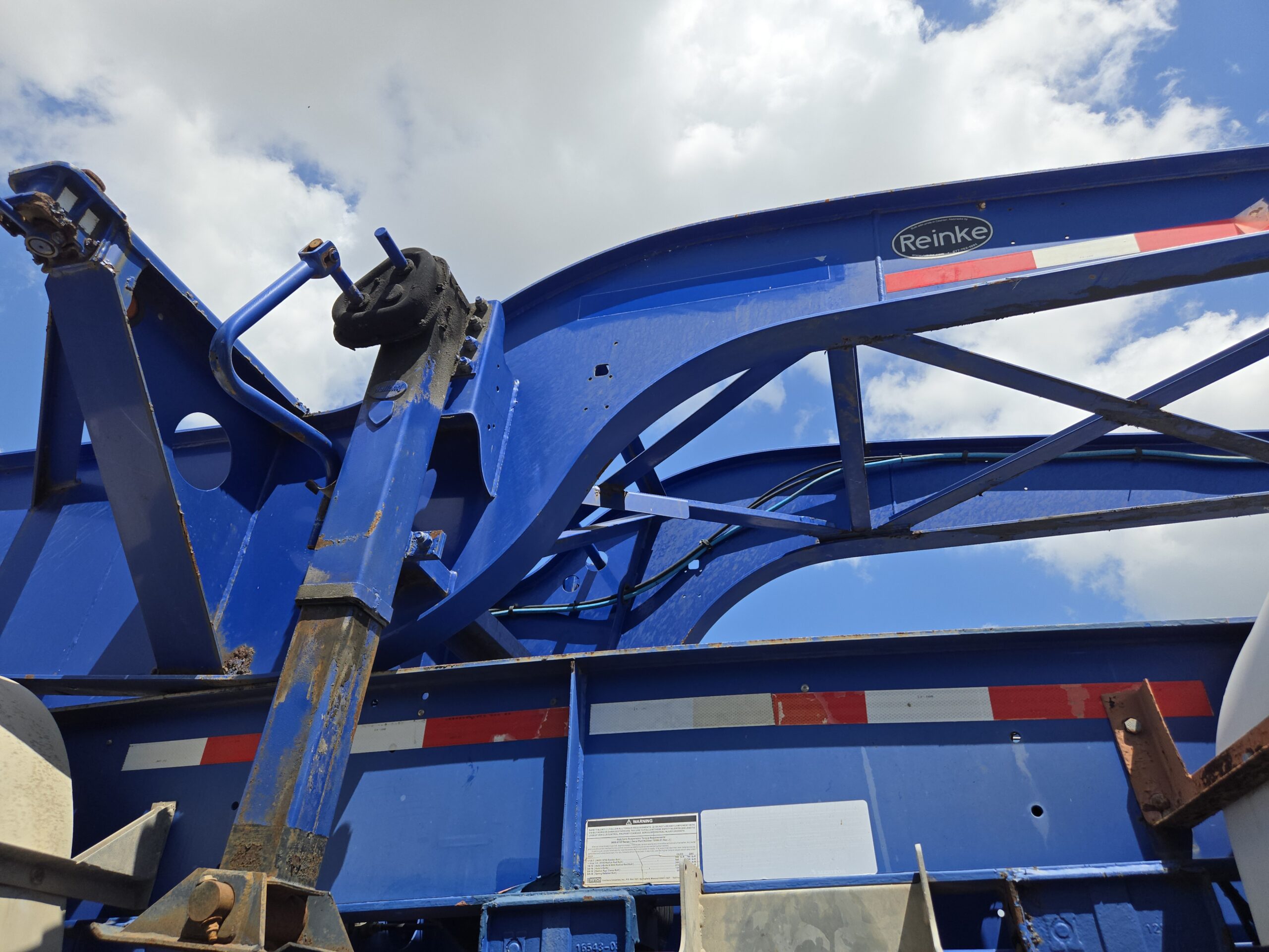 ISO tank chassis
