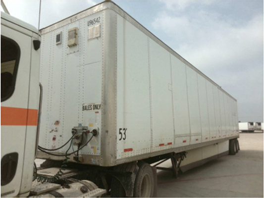 Dry Van Trailer U96542 - 2012 2 Dry Van Trailer U96542 - 2012 2