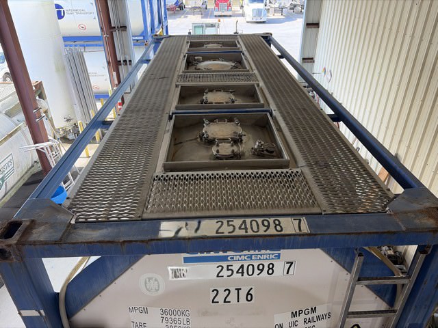 Used Baffled Tank Container