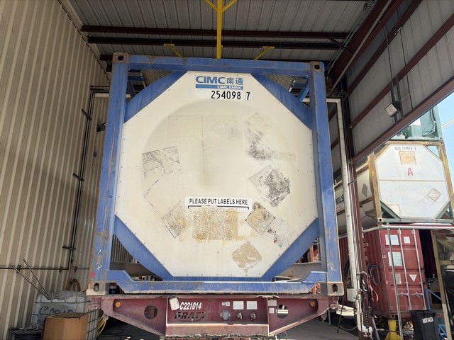 Used Baffled Tank Container