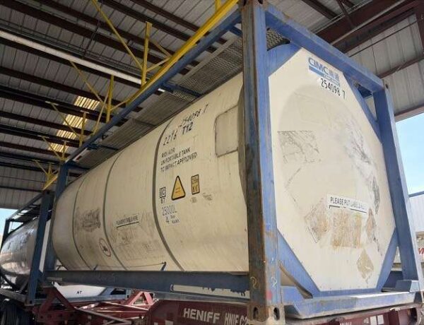 Used Baffled Tank Container