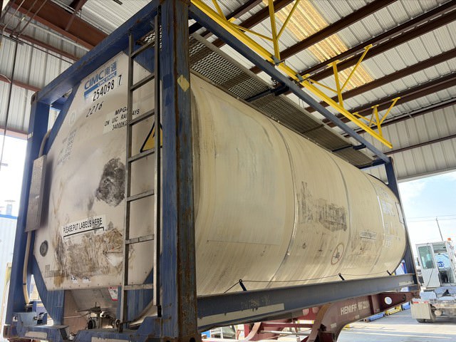 Used Baffled Tank Container