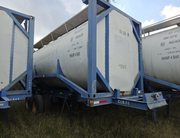 ISO Tank Container 20 ft Chassis
