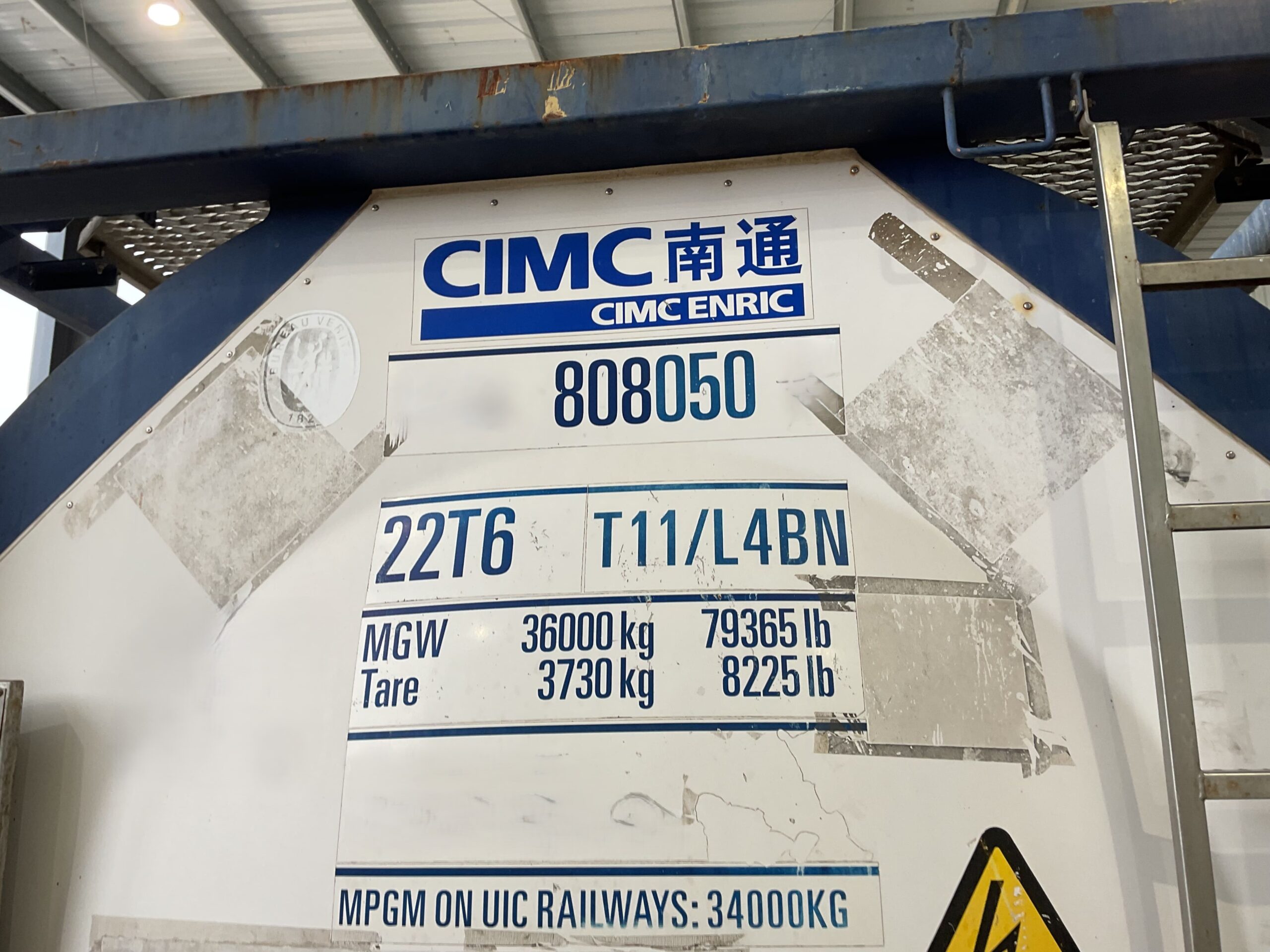 Used ISO Tank Container