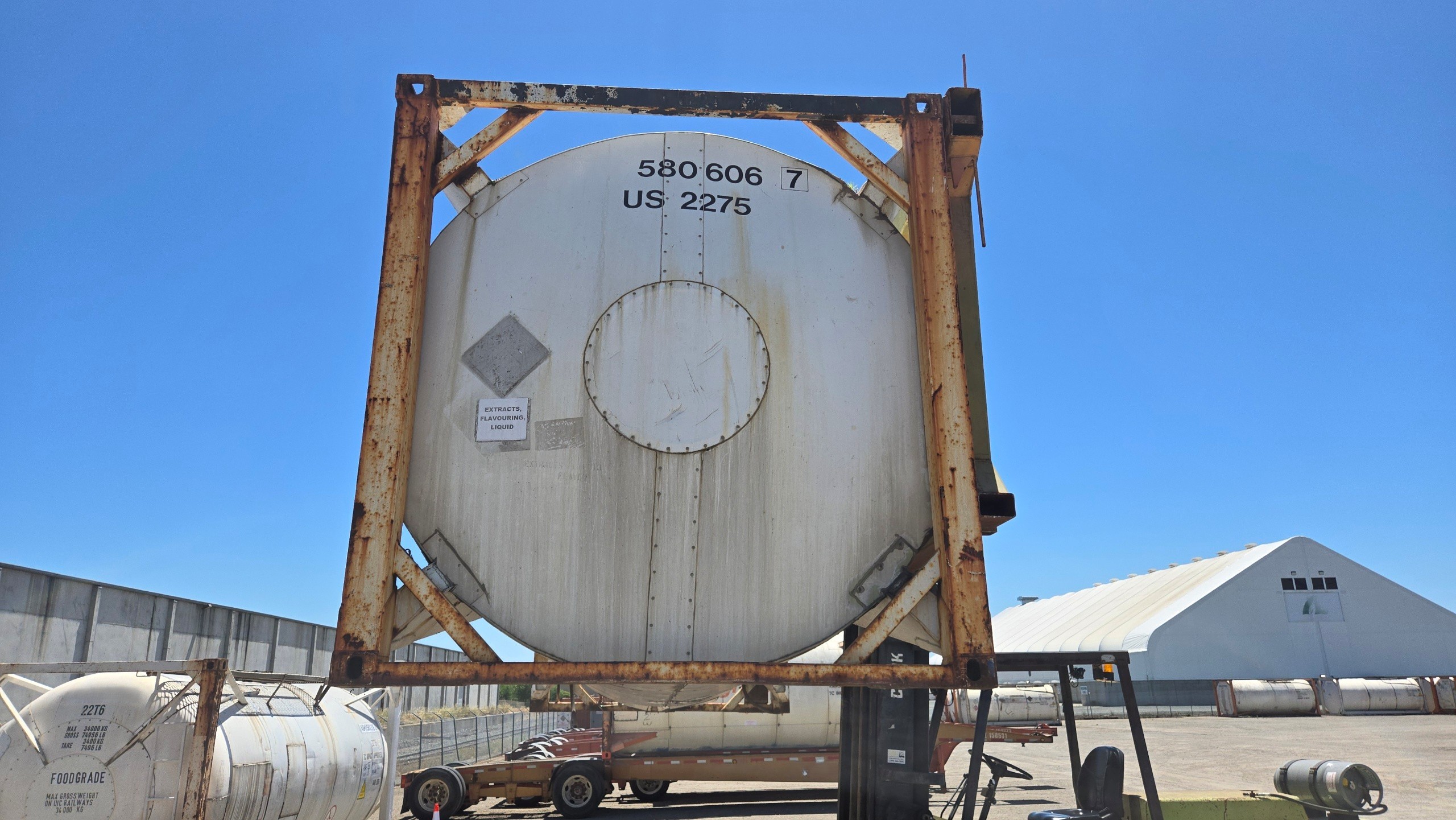 580606 T11 ISO Tank Static Storage (2)