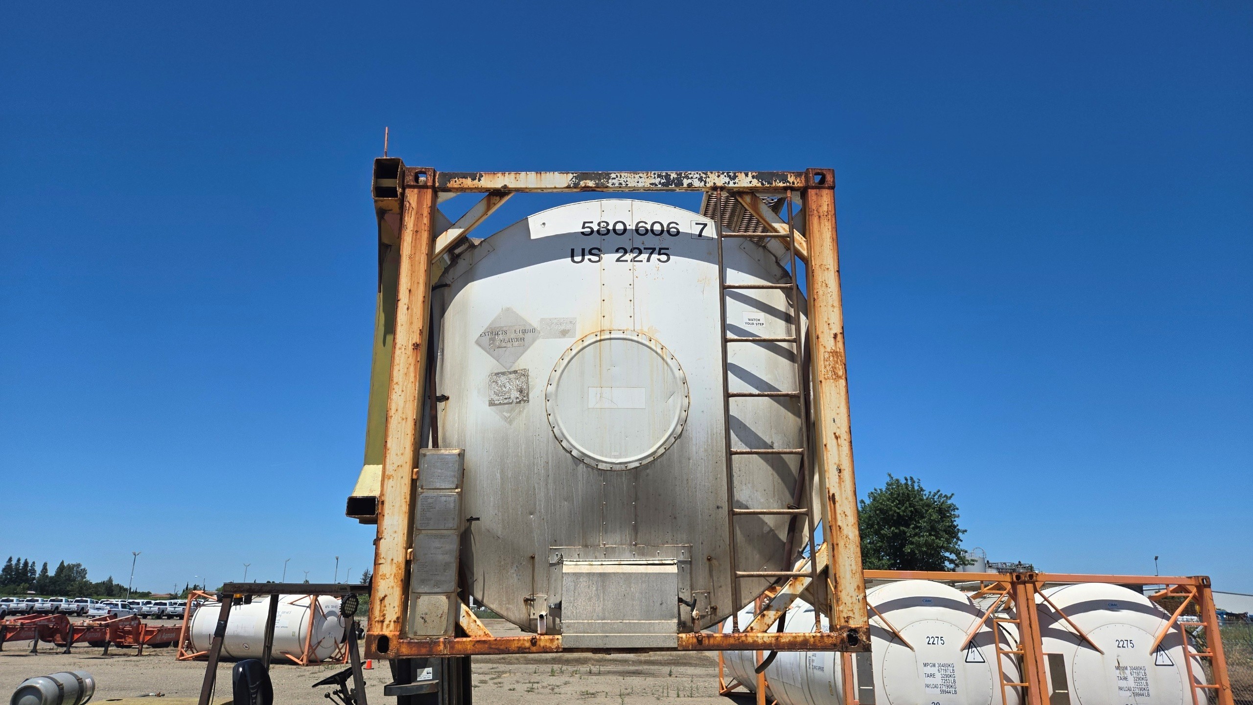 580606 T11 ISO Tank Static Storage (4)